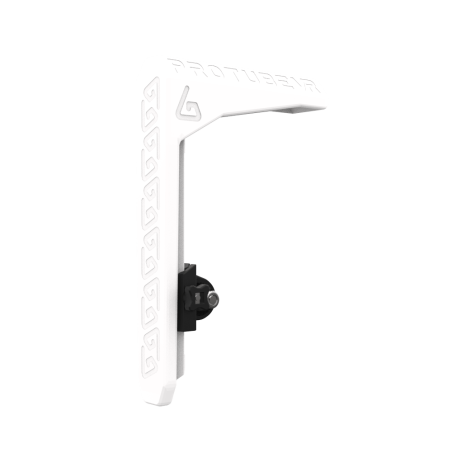 Right view of white MK2 adjustable shoulder stock for vr gunstock