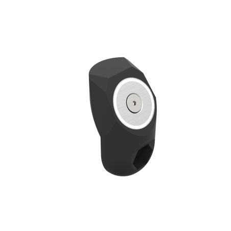 the rear view of a smooth magnetic tenon with a sight on the magnet