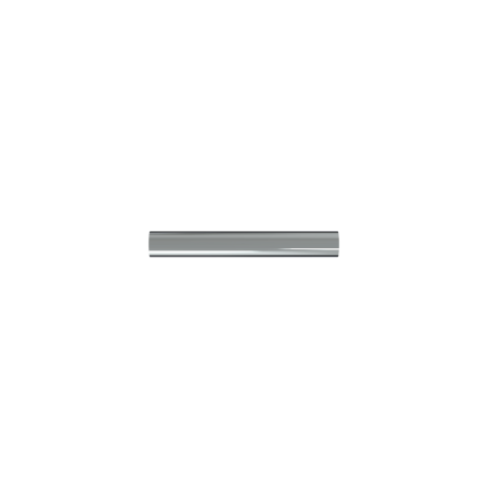 Top view of a 130mm chrome tube