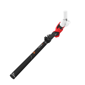 View of Swing It VR golf club for Pico 4 Carbon Armature and Red PLA cups Left hand