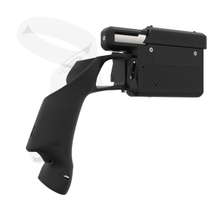 Right view of ProVolver for Focus 3 and XR Elite with Black Rear Cup Right no shoulder stock no front