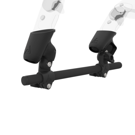 Zoom view of Right hand Starter vr gun stock for HTC Vive without shoulder stock and Black cups Carbon tube