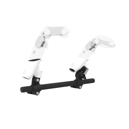 Right view of Right hand Starter vr gun stock for HTC Vive without shoulder stock and White cups Carbon tube