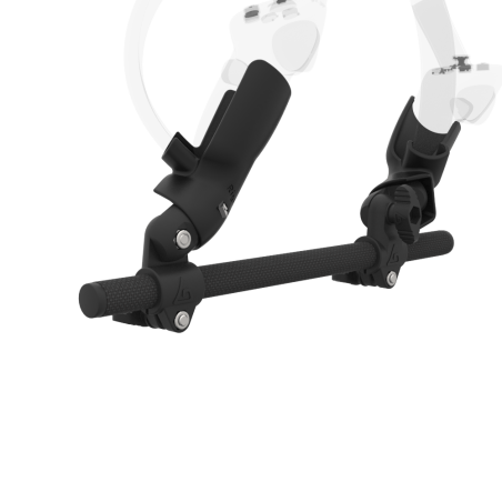 Zoom view of Right hand Starter vr gun stock for Pico 4 without shoulder stock and Black cups Carbon tube
