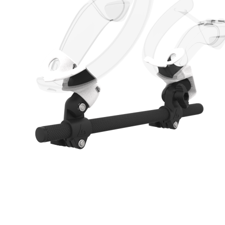 Zoom view of Right hand Starter vr gun stock for Valve Index without shoulder stock and White cups Carbon tube