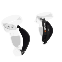 Right view of ProStraps MK1 for Meta Quest 2 with transparent controllers and cup mounts