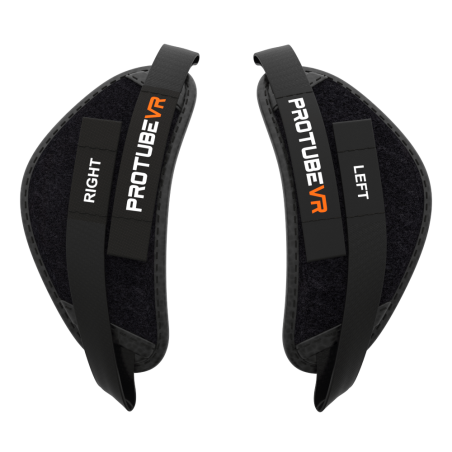 Front view of a pair of prostraps cushion pad without attachement