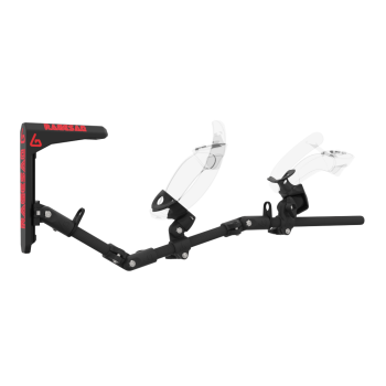 Right view of virtual reality gunstock Magtube full carbon with for Valve Index with Ragesaq collaboration stock