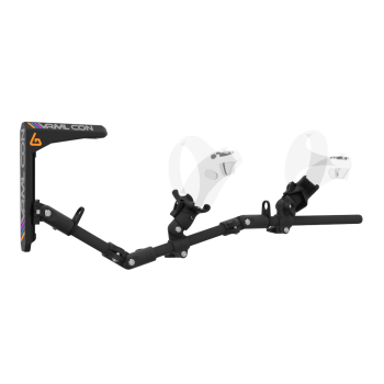 Right view of virtual reality gunstock Magtube full carbon with for Playstation PSVR 2 with VRML collaboration stock