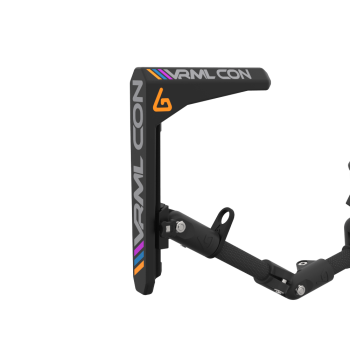 Close up view of the VRML collab stock MK2 on a full carbon magtube