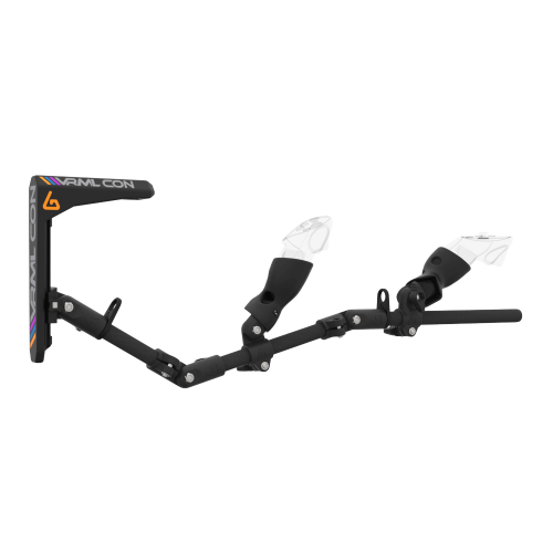 Right view of virtual reality gunstock Magtube full carbon with for Pico 4 Ultra with VRML collaboration stock