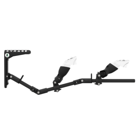Side view of virtual reality gunstock Magtube full carbon with for Pico 4 Ultra with XYRAGE collaboration stock
