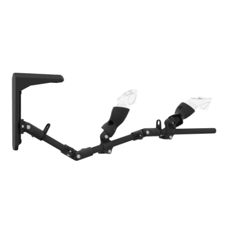 Right view of MagTube vr gunstock for Pico 4 Ultra with Carbon Armature with Carbon MK2 Buttstock and Carbon cups
