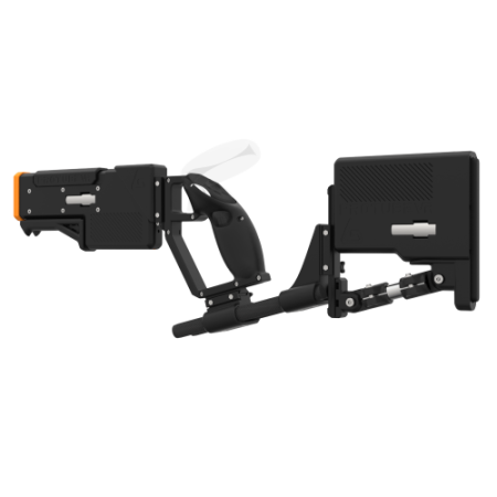 Left of a probolter heavy for focus 3 and xr elite with black carbon rear cup for right hand with recoil stock with orange tip