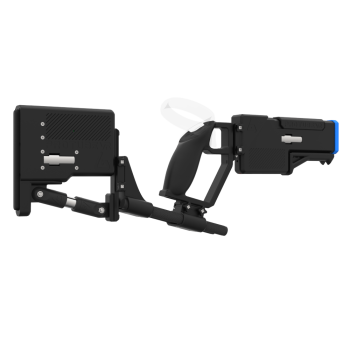 Right of a probolter heavy for focus 3 and xr elite with black carbon rear cup for right hand with recoil stock with blue tip