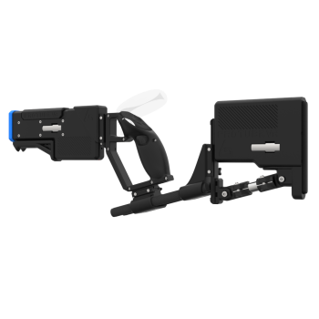 Left of a probolter heavy for focus 3 and xr elite with black carbon rear cup for right hand with recoil stock with blue tip