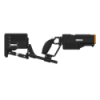 Side of a probolter heavy for pico 4 ultra with black carbon rear cup for right hand with recoil stock with orange tip