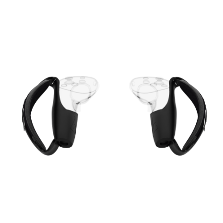 Player view of Prostraps grip MK2 Standalone for VR Pico 4 Ultra with transparent controllers