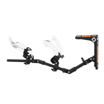 Left view of virtual reality gunstock Magtube full carbon with for Valve Index with ScopeOG collaboration stock