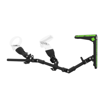 Luck of the Irish x MagTube VR gunstock for Quest 2 | PROTUBEVR