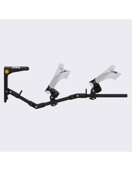 side view of a magtube for Valve Index with techman collab signature series