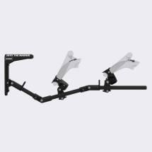 Side view of virtual reality Valve Index gunstock Magtube full carbon with Into The Radius CM Games signature stock
