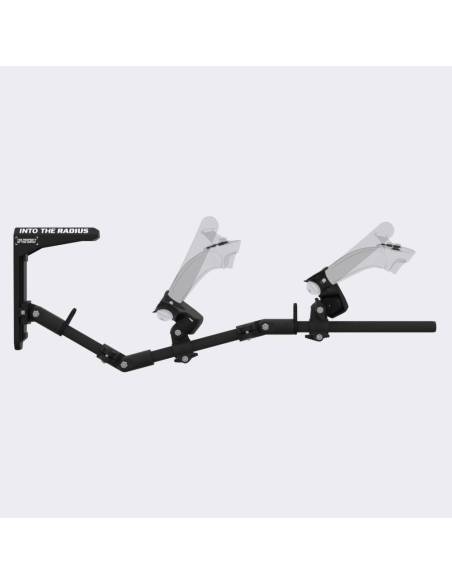 Side view of virtual reality Valve Index gunstock Magtube full carbon with Into The Radius CM Games signature stock