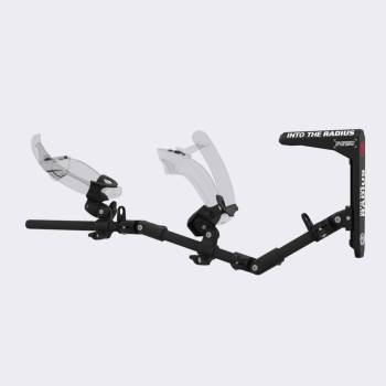Left view of VR Valve Index gunstock Into The Radius Magtube full carbon with limited serie stock