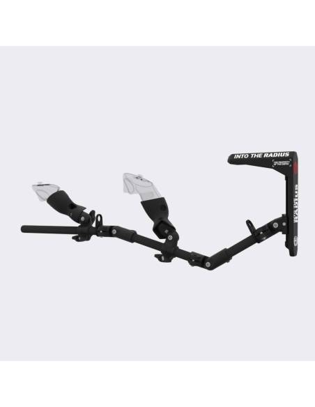 Left view of VR Pico 4 Ultra gunstock Into The Radius Magtube full carbon with limited serie stock