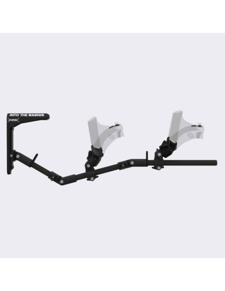 Side view of virtual reality Sony PSVR 2 gunstock Magtube full carbon with Into The Radius CM Games signature stock