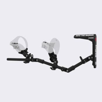 Left view of VR Sony PSVR 2 gunstock Into The Radius Magtube full carbon with limited serie stock