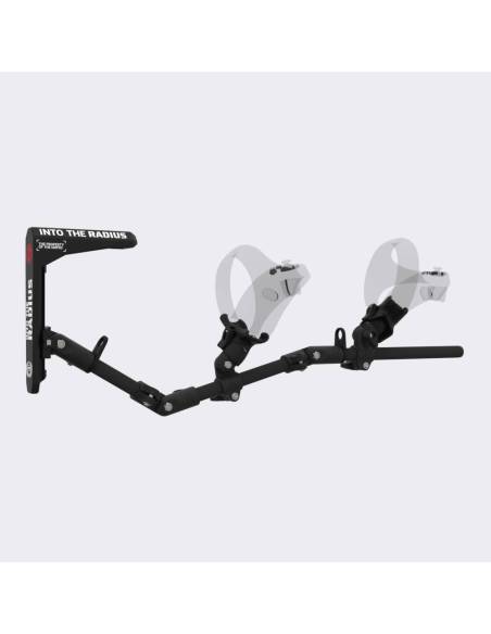 Right view of VR Sony PSVR 2 gunstock Into The Radius Magtube full carbon with limited serie stock