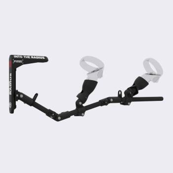 Right view of VR Meta Quest 2 gunstock Into The Radius Magtube full carbon with limited serie stock