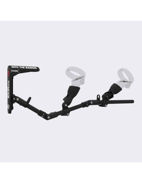Right view of VR Meta Quest 2 gunstock Into The Radius Magtube full carbon with limited serie stock