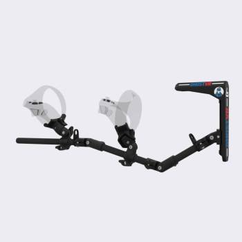 Left view of VR Sony PSVR 2 gunstock Into The Radius Magtube full carbon with limited serie stock