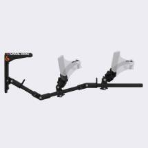 Side view of virtual reality Sony PSVR 2 gunstock Magtube full carbon with VRML 2025 signature stock