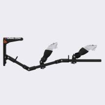 Side view of virtual reality Meta Quest 3 and Quest 3S gunstock Magtube full carbon with VRML 2025 signature stock