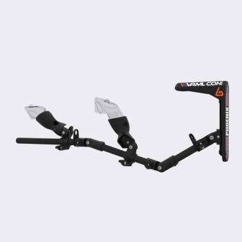 Left view of virtual reality gunstock Magtube full carbon for Meta Quest 3 and Quest 3S with VRML 2025 limited serie stock