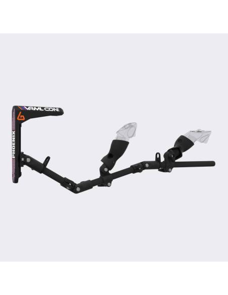 Right view of virtual reality gunstock Magtube full carbon for Meta Quest 3 and Quest 3S with VRML 2025 exclusive stock