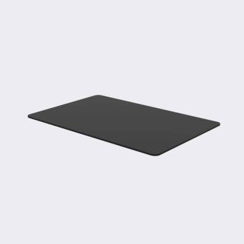 Side view of desk VR headset stand pad