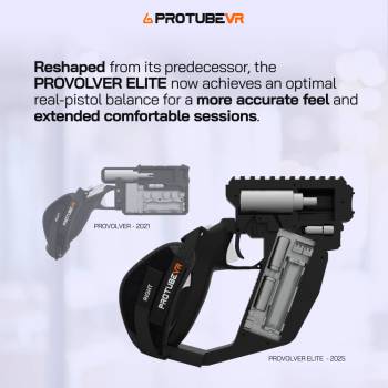 Haptic PS VR2 Pistol ProVolver Elite | ProTubeVR