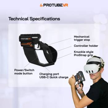 Haptic Steam Frame Pistol ProVolver Elite | ProTubeVR