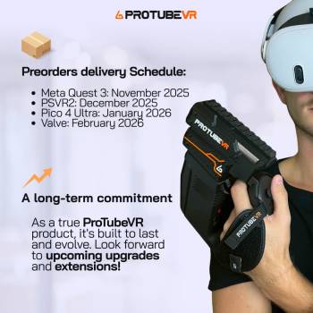 Haptic Steam Frame Pistol ProVolver Elite | ProTubeVR