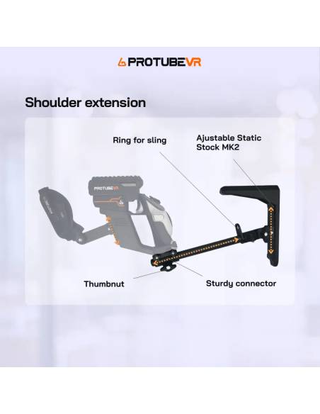 Haptische Pico 4 Ultra Pistool ProVolver Elite | ProTubeVR