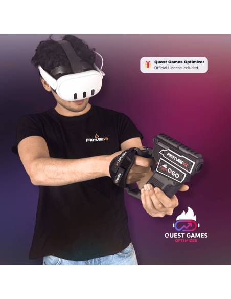 Quest Games Optimizer x ProVolver Elite for Quest 3 | PROTUBEVR
