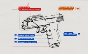 rapid manufacturing vr army training pistol blueprint