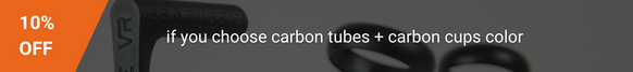 10% Discount promotion for full carbon magtube with carbon tubes and carbon cups