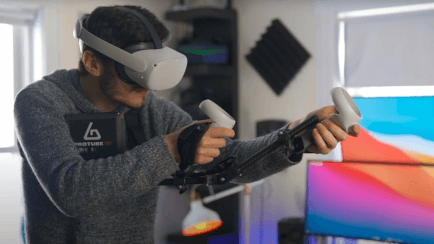 ForceTube gunstock with player
