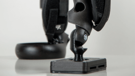 Protas joystick standing with magcup and prostraps