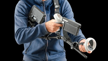 Provolver compatible with ForceTube haptic gunstock